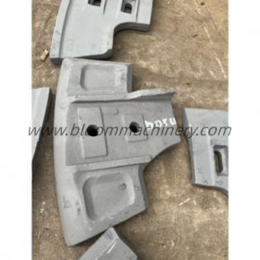 Liebherr Concrete Mixers Wear Spare Parts Mixer Center Side Paddle and Scraper 970163305